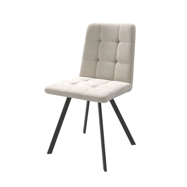 Стул ROMMY CREAM BRANDY 3 BK